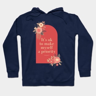 Enneagram 9 Self Love Affirmation Quote Hoodie